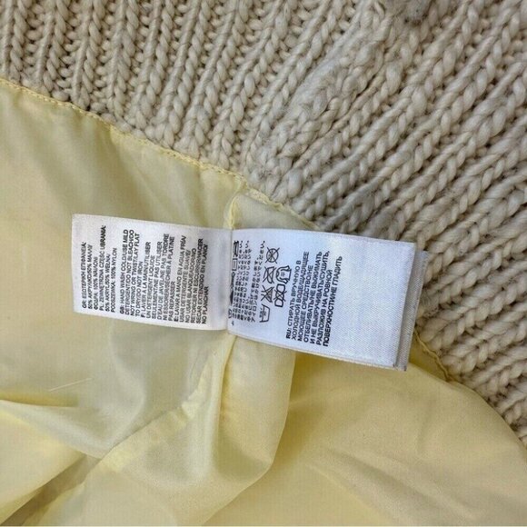 The North Face Men’s Cream Y2K Aztec Wool Knit Lined Cardigan Sweater L/C45 - Picture 10 of 15